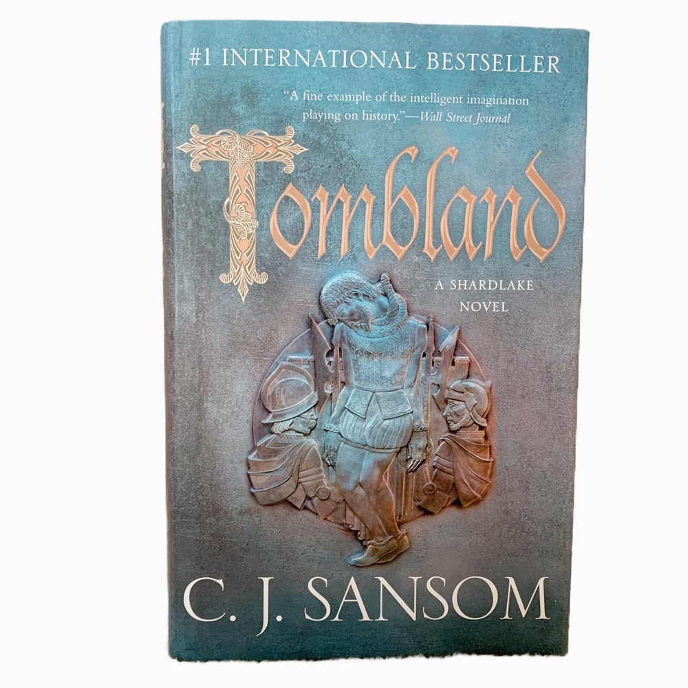 Best selling novel- Tombland.  By C. J. Samson, fiction.